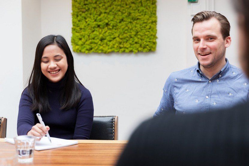 DTT vergadering in big meeting room 4