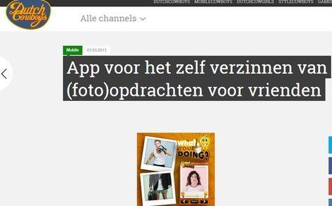 what-you-doing?-on-dutchcowboys.nl!