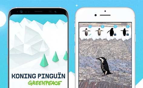 koning-pinguïn---greenpeace-ar-live-in-app-stores
