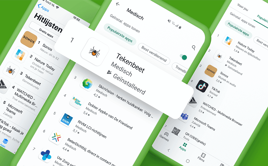 de-rivm-tekenbeet-app:-nummer-1-in-de-app-stores