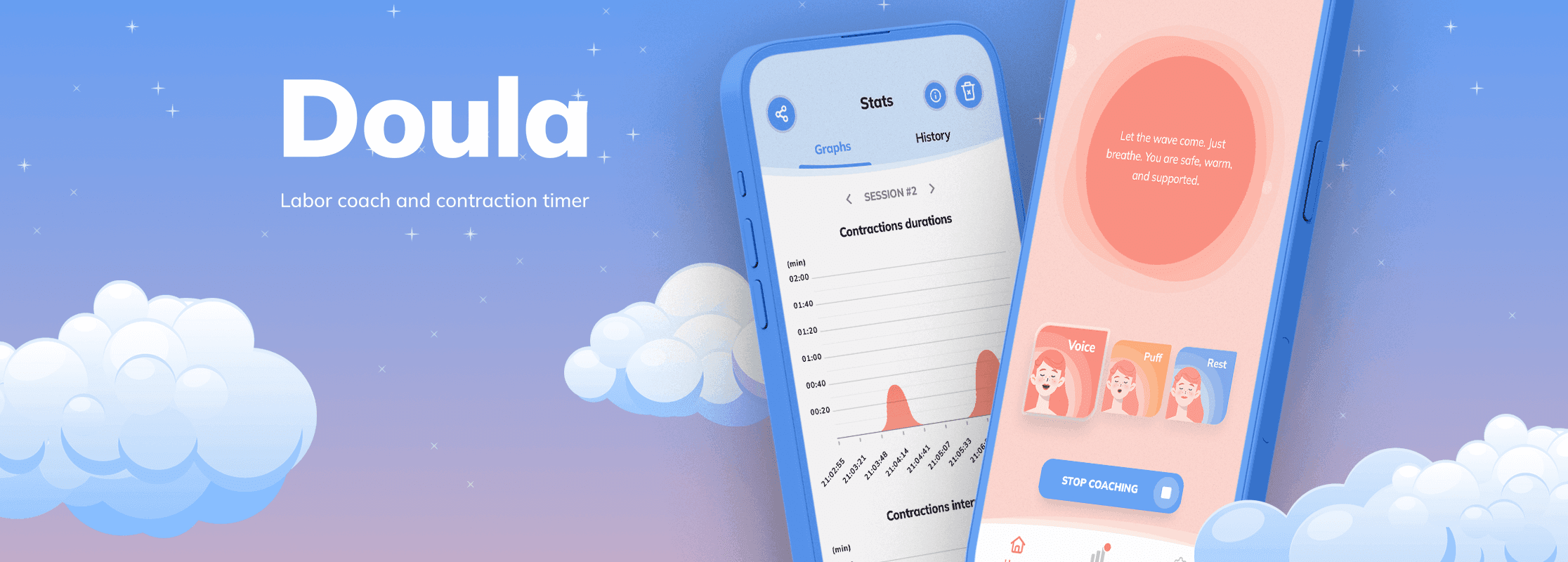 Doula childbirth coach: the world's leading app for birth support