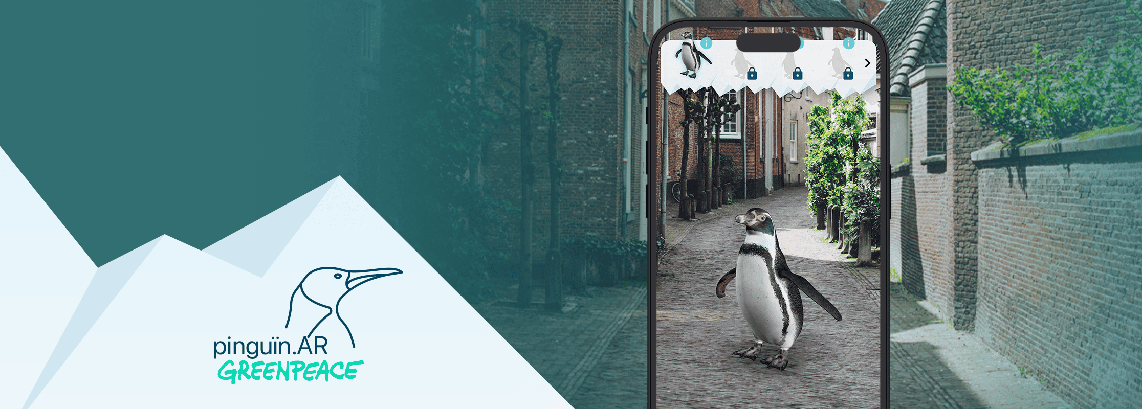 King Penguin: Greenpeace protects Antarctic Sea with Augmented Reality